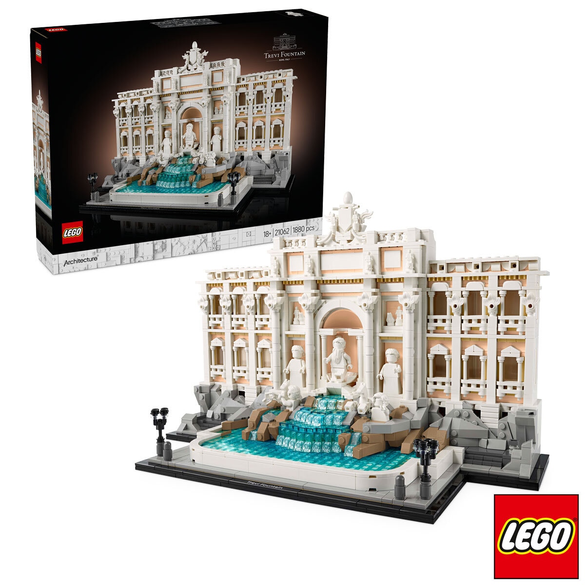 LEGO Architecture Trevi Fountain - Model 21062 (18+ Years)