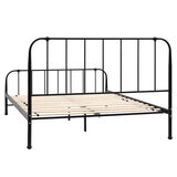 Gallery Loughton Black Metal Bed Frame, Double