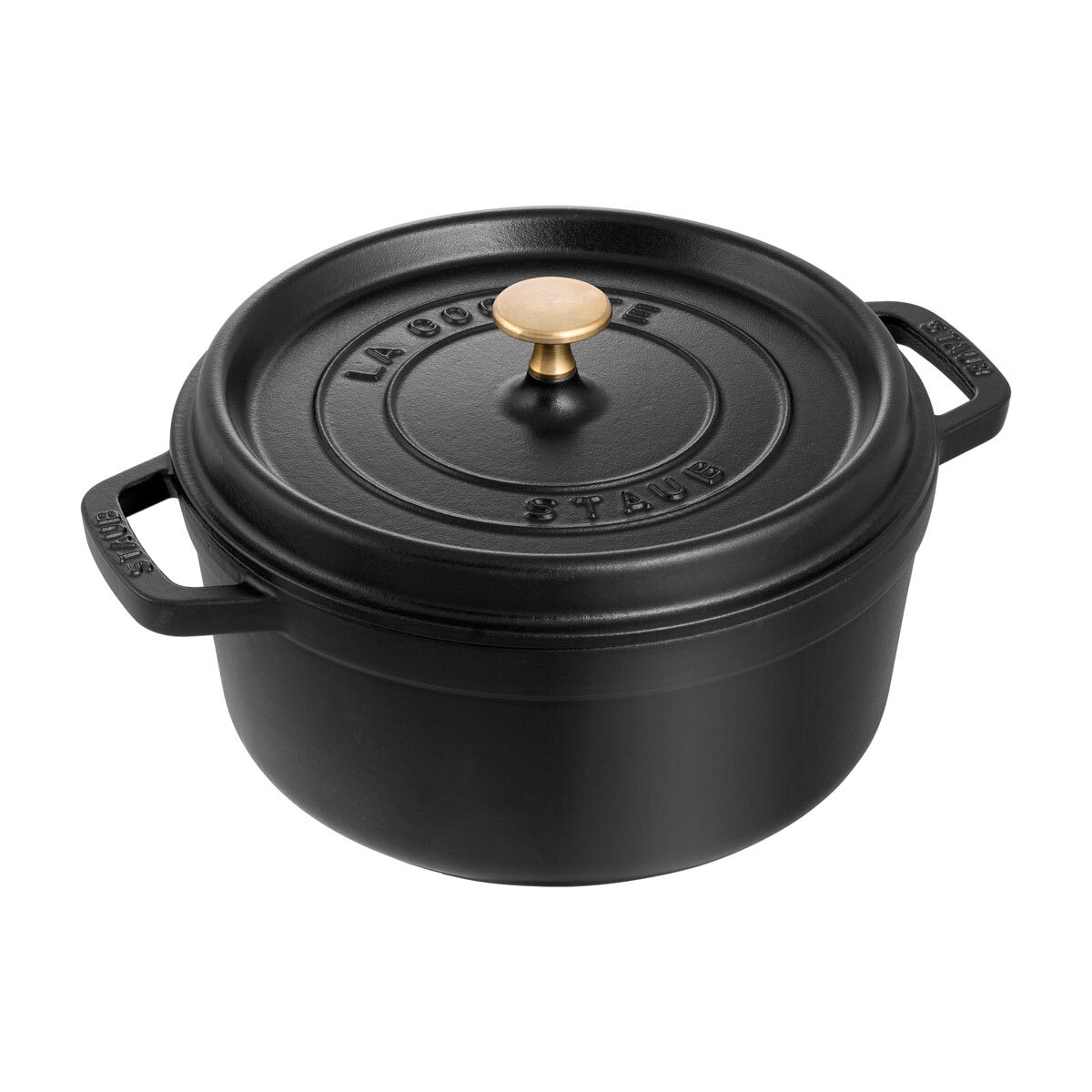 staub cocotte black