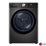 LG FDV1110B WiFi-enabled 10kg Heat Pump Dryer, A+++ Rated in Black