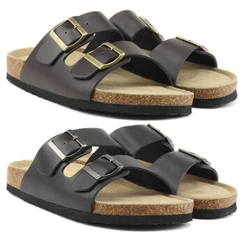 Pajar Ladies Leather Sandals in 2 Colours & 5 Sizes
