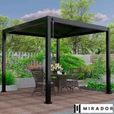 Mirador 10ft x 10ft (3 x 3m) Louvered Aluminium Pergola