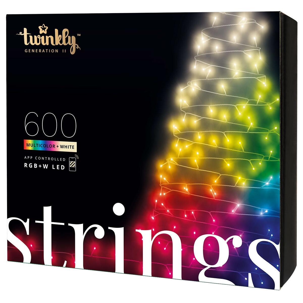 Buy Twinkly 600 Multi Colour + White Lights Box Image at Costco.co.uk