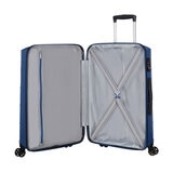 American Tourister Summer Splash 3 Piece Hardside Luggage Set in Midnight Blue