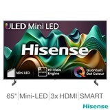 Hisense 65U6NQTUK 65 Inch Mini-LED Freely Smart TV