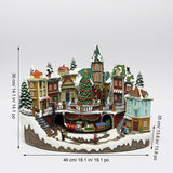Buy Snowy Holiday Village Dimensions Image at Costco.co.uk