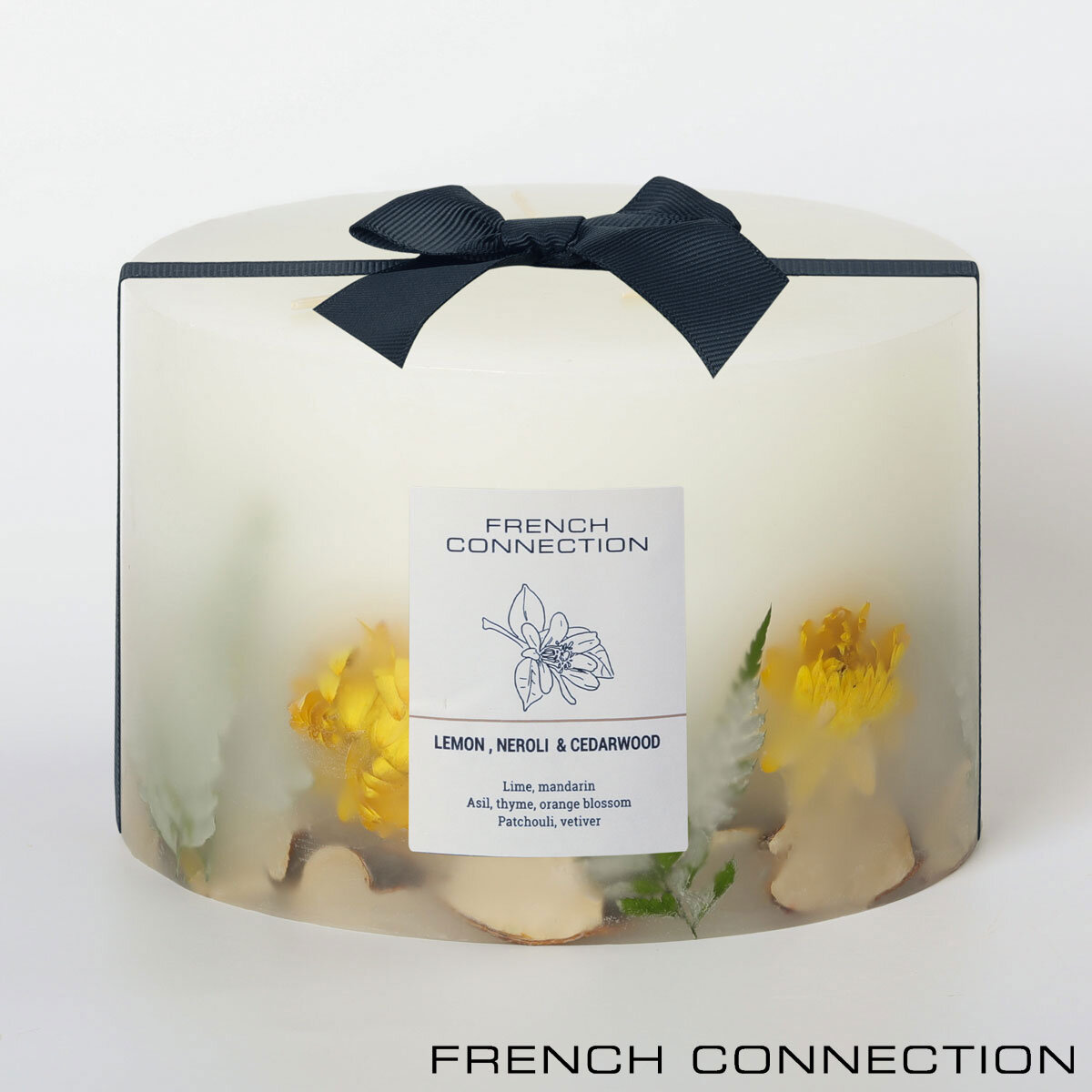 French Connection Botanical 1.5kg Candles in Lemon, Neroli, & Cedarwood