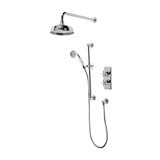 Cut out image of shower on white background