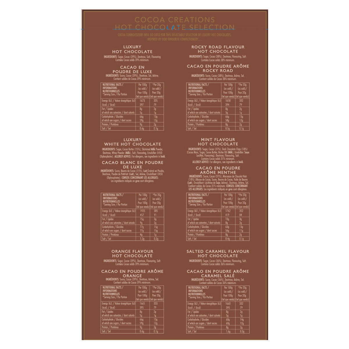 Nutritional Information