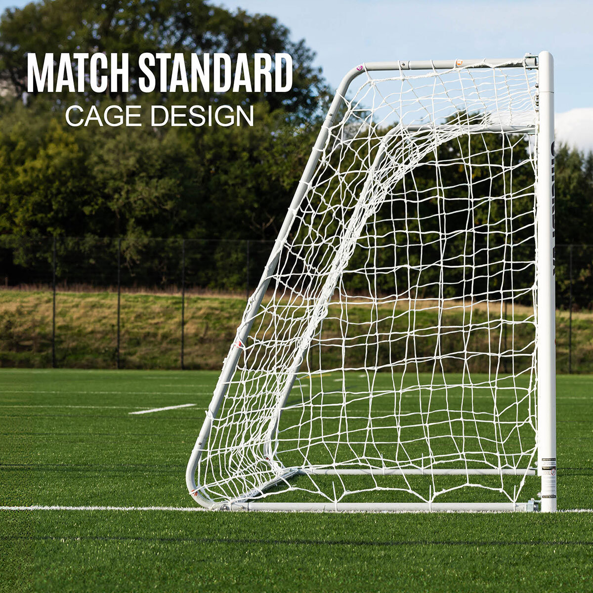 Quickplay Pro Alu Match Football Goal in 3 Sizes