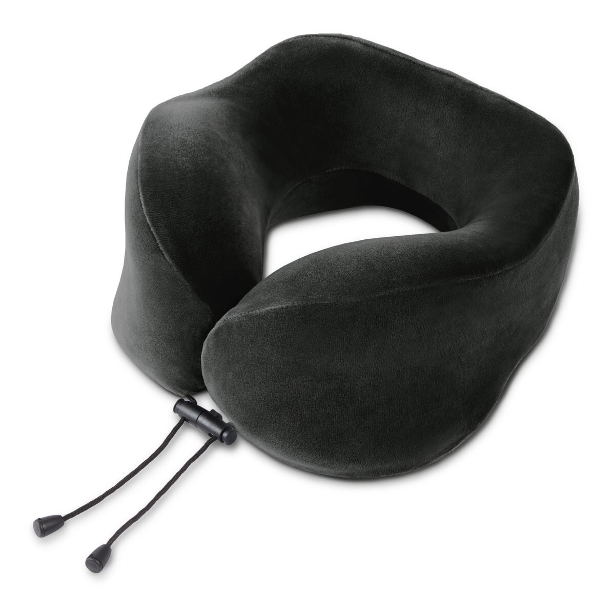 Airia Living Concave Comfort Travel Pillow 27 x 24 cm, Black