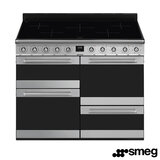 Smeg SYD4110I-1 110cm Symphony Electric Cooker Eclipse Glass