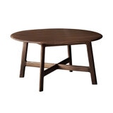 Gallery Madrid Walnut Round Coffee Table