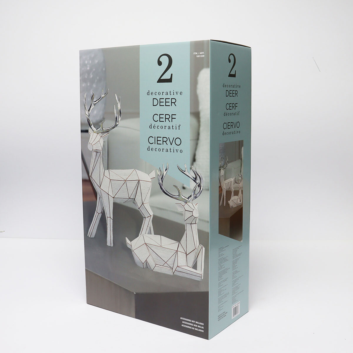 Buy 2pc Geometric Deer Box Image at Costco.co.uk