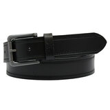 Crew Men's Leather Belt in Black