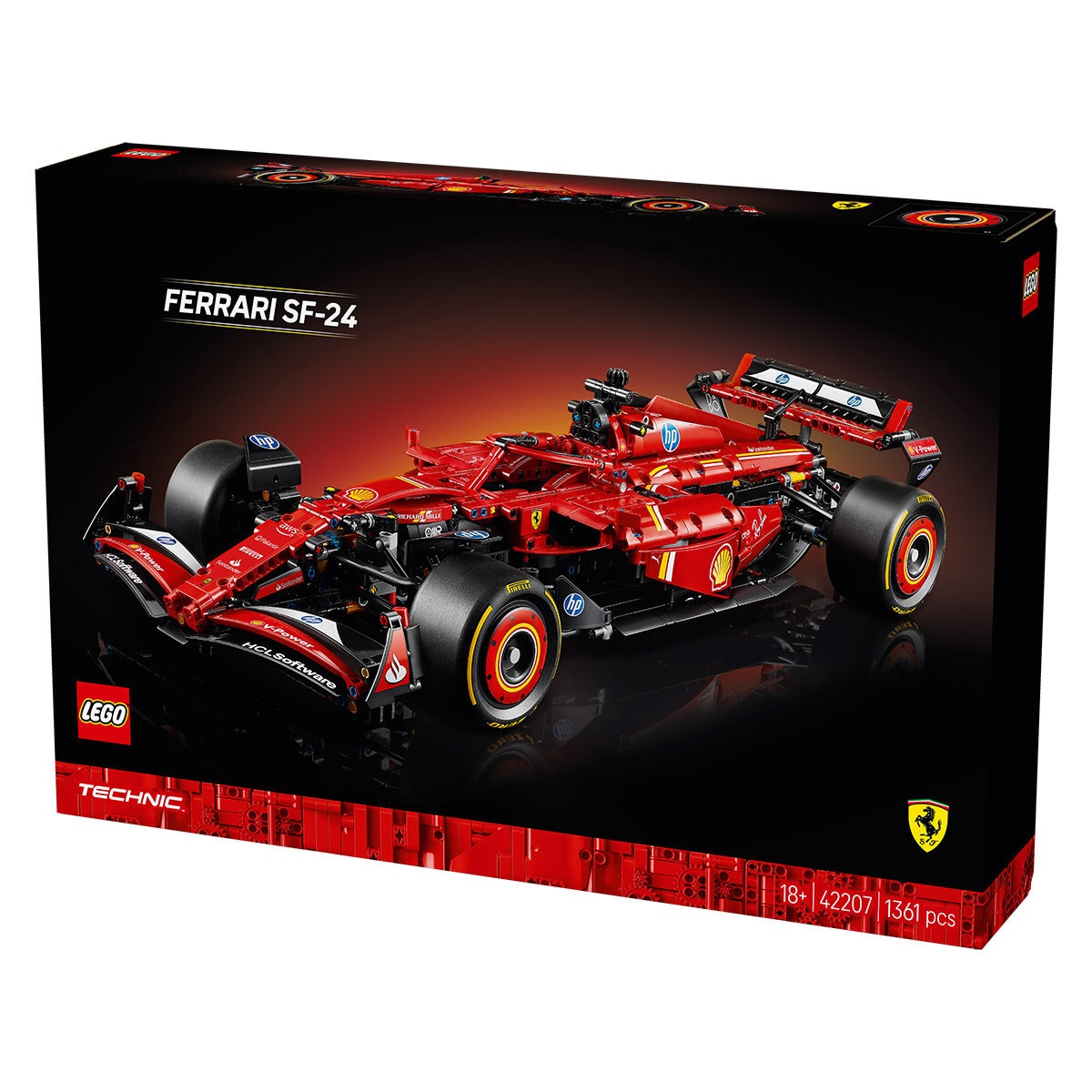 LEGO Technic Ferrari SF-24 F1 Car - Model 42207 (18+ Years)