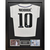 Luka Modric signed Real Madrid shirt