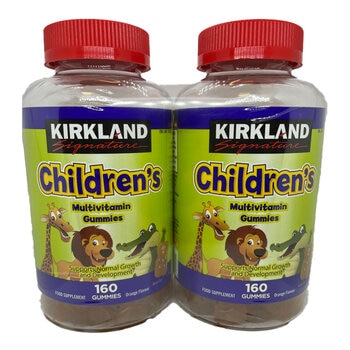 Kirkland Signature Children's Gummies, 2 x 160 Count