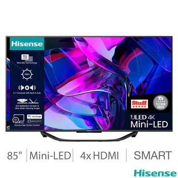 Hisense 85U7KQTUK Mini LED Smart TV