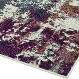 Close up Photo of Nova Navy Rug