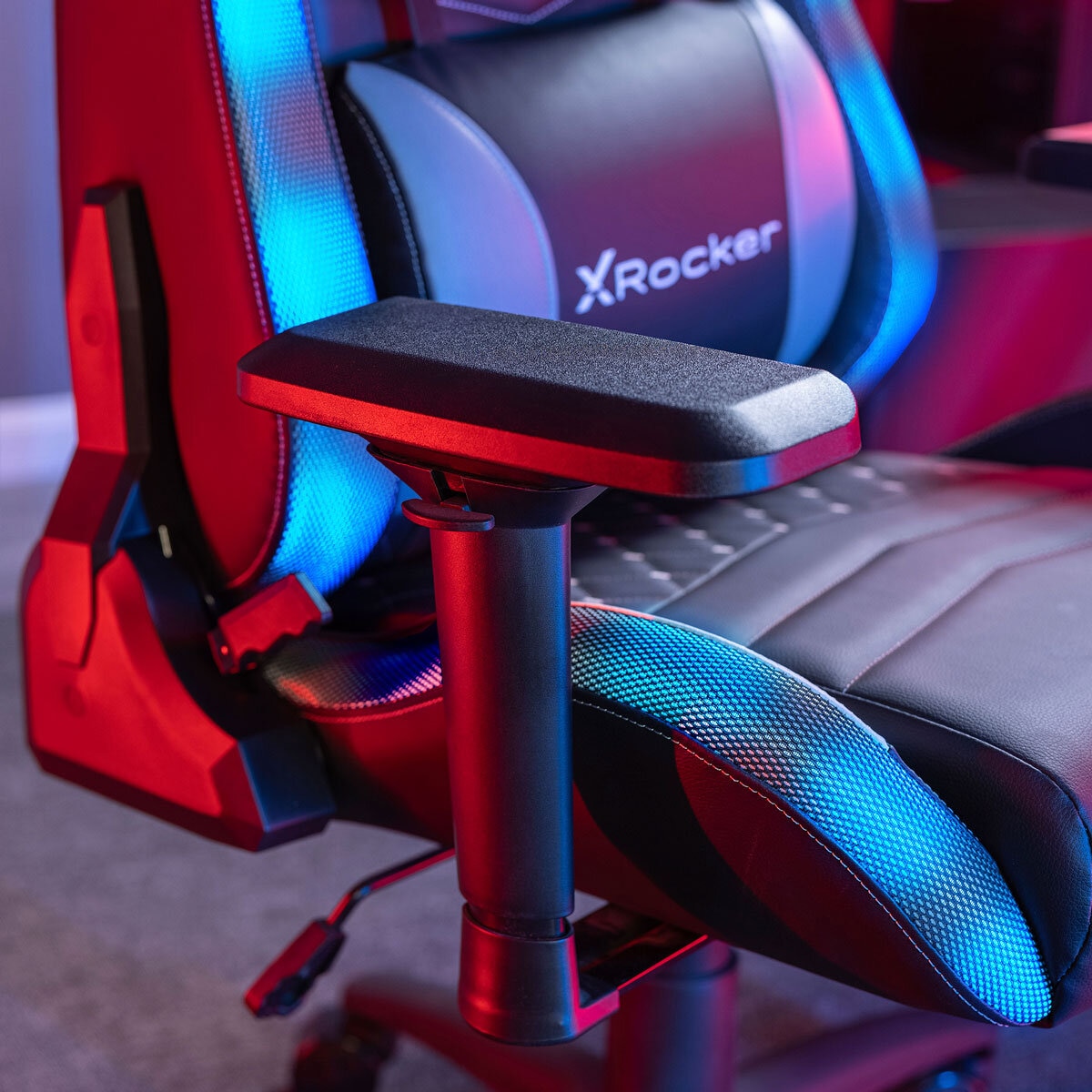 X Rocker Opal RGB Gaming Chair with LED Lights