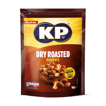 KP Dry Roasted Peanuts, 1kg