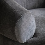 Gallery Ardo Grey Velvet Armchair