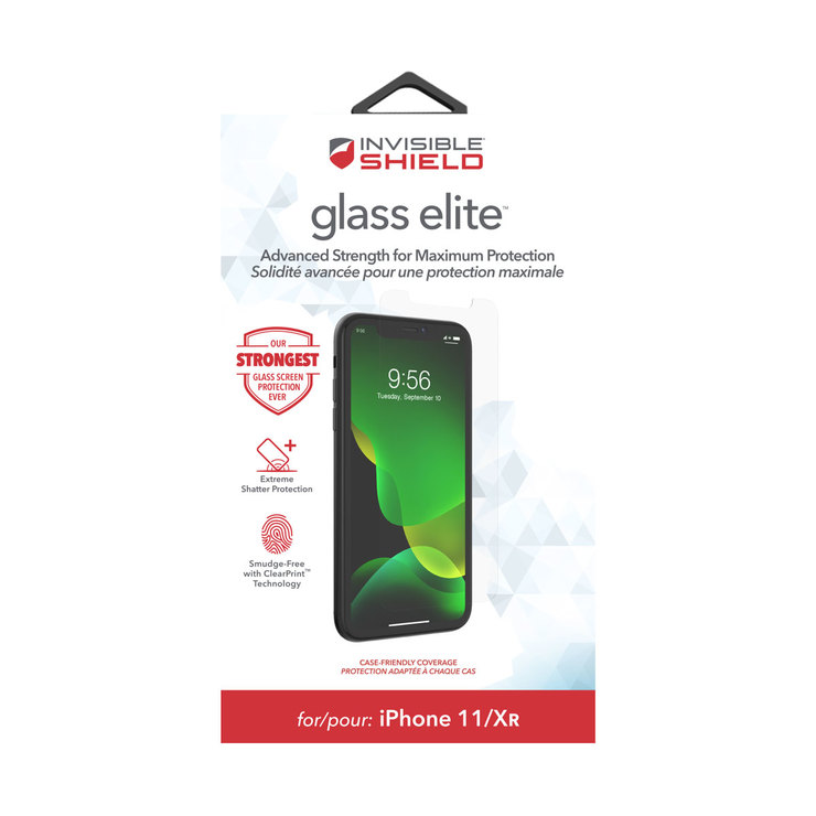 InvisibleShield Glass Elite Screen Protector for iPhone in 3 Sizes