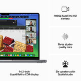 Apple MacBook Pro, Apple M3 Chip 8-Core CPU, 10-Core GPU, 16GB RAM, 1TB SSD, 14 Inch