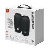 JBL portable x2 linked smart speakers in box