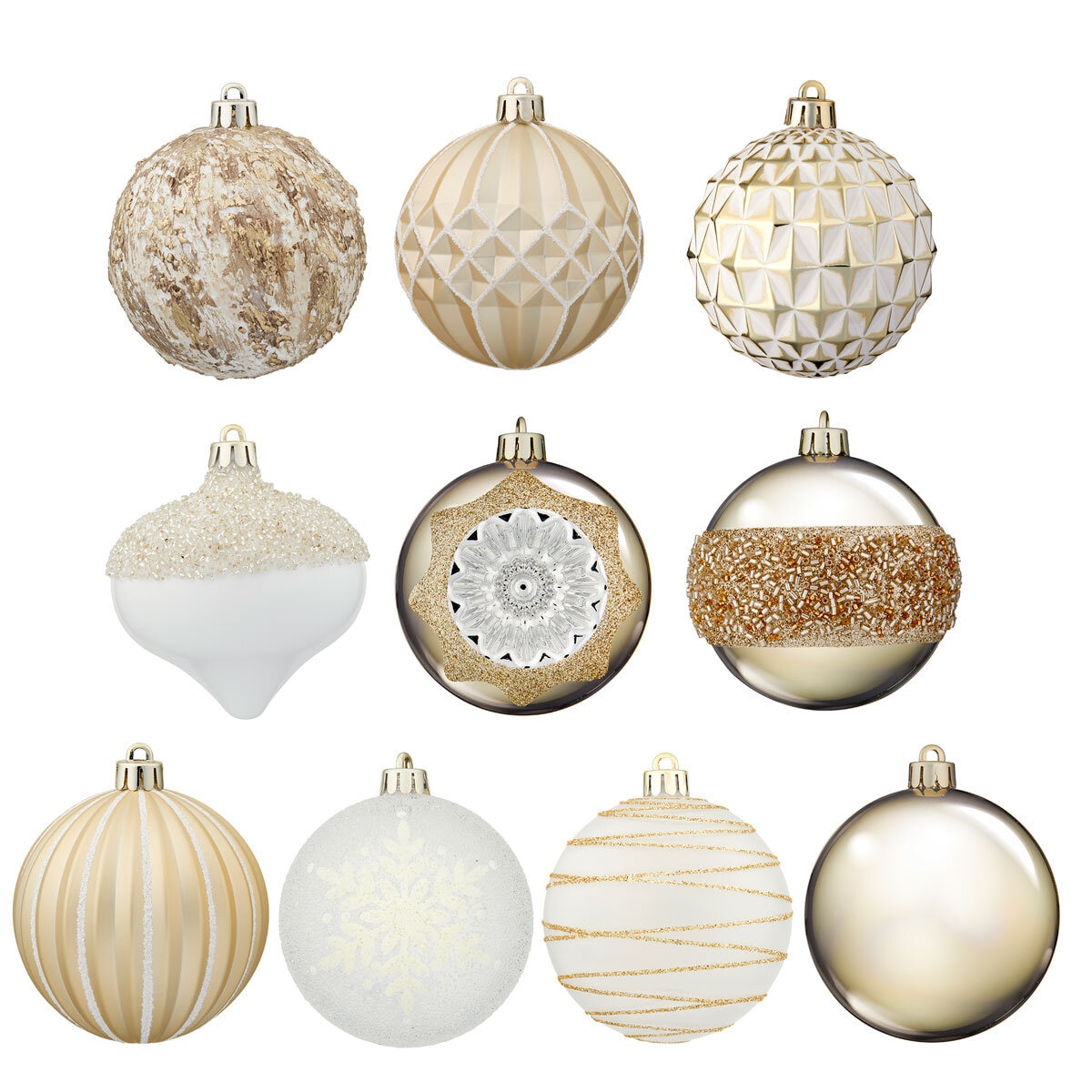 Buy Gold Ornaments Assortment Included2 Image at Costco.co.uk