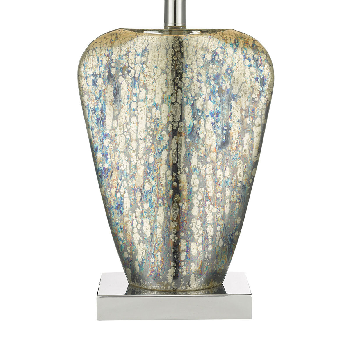 Syracuse Mercury Glass Table Lamp With Shade