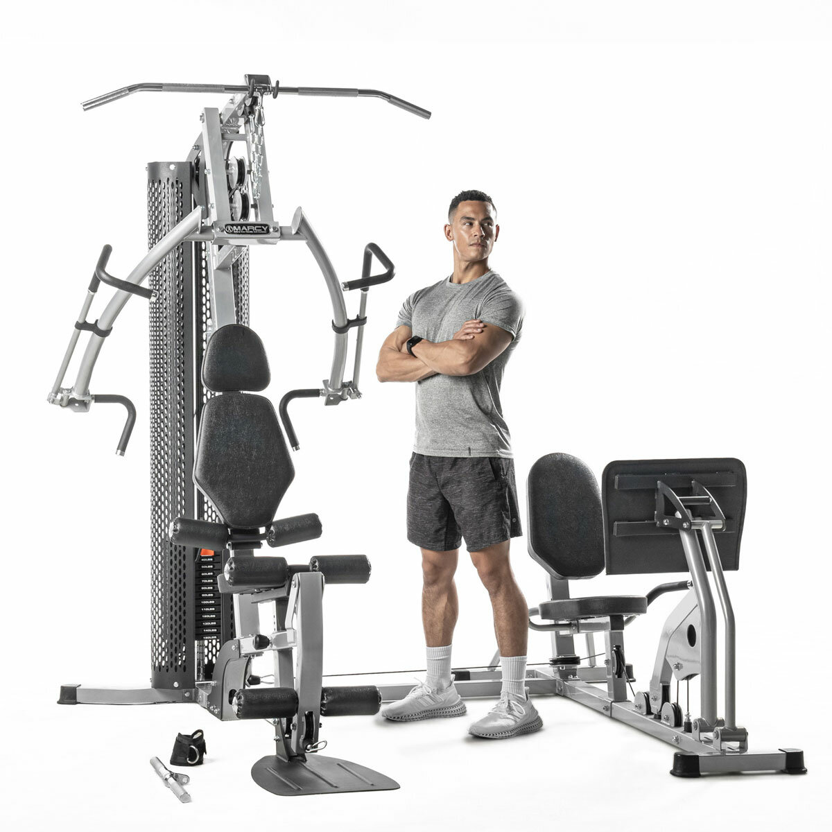 Marcy MWM-8307LP 68kg Stack Deluxe Gym with Leg Press Marcy MWM-8307LP 68kg Stack Deluxe Gym with Leg Press