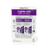 BetterYou Lights Out Oral Spray, 2 x 50ml