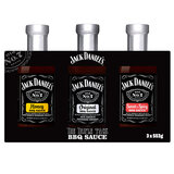 Jack Daniel's BBQ Sauce Variety Pack, 3 x 553g