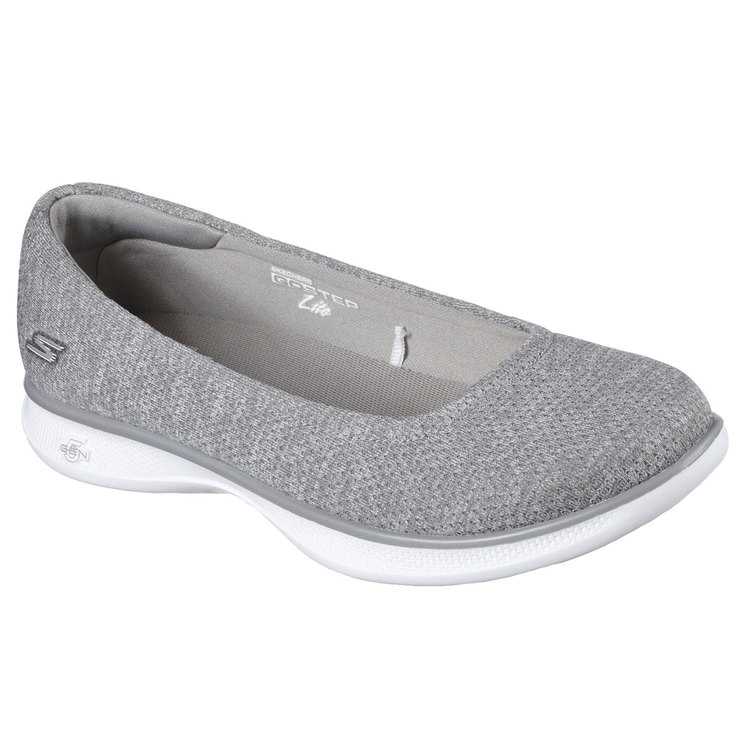 Skechers GOstep Lite Evoke Women's Shoes in Grey | Costco UK