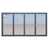 Clear Edge Bi-Fold Aluminium Door 210-230cm Height