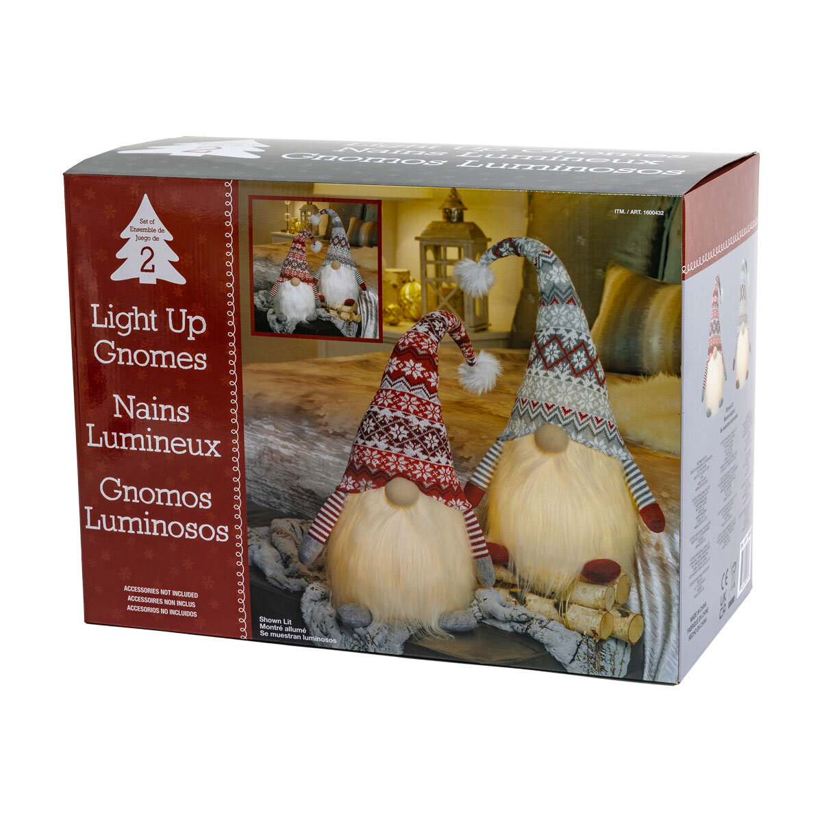 Buy Light Up Gnomes 2 Pack Box Image at Costco.co.uk