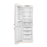 Smeg FAB32LWH5UK, 50's Style Fridge Freezer, Left Hand Hinge in White