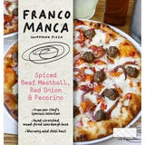 Franco Manca Sourdough Pizza Spiced Beef Meatball, Red Onion & Pecorino