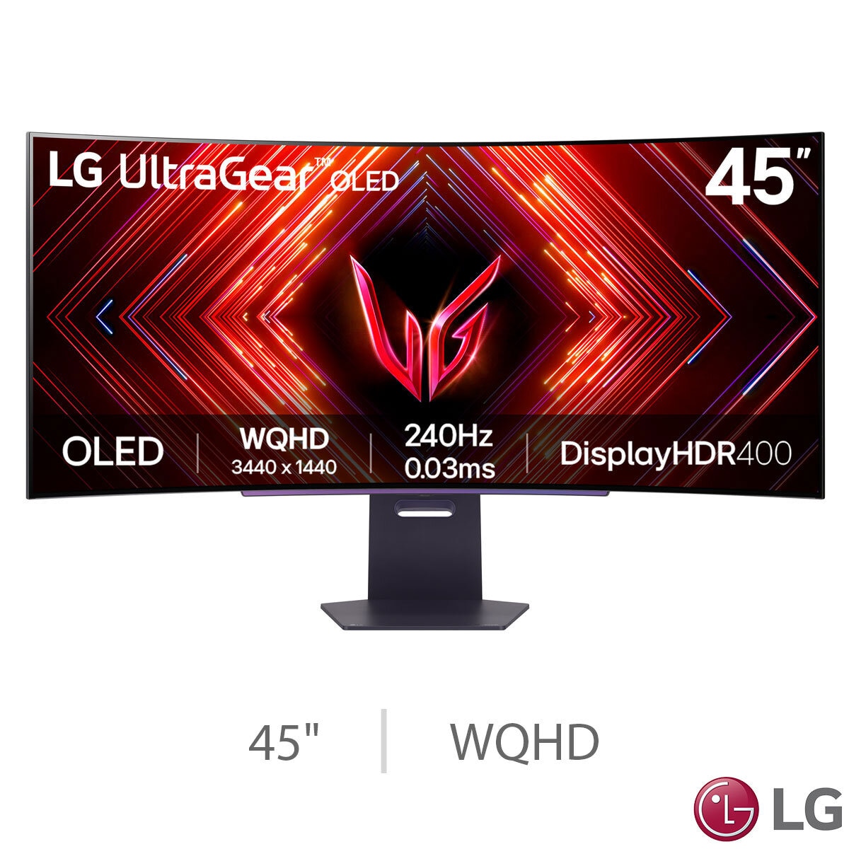 UltraGear 45 Inch WQHD 240Hz OLED Gaming Monitor, 45GS95QE-B