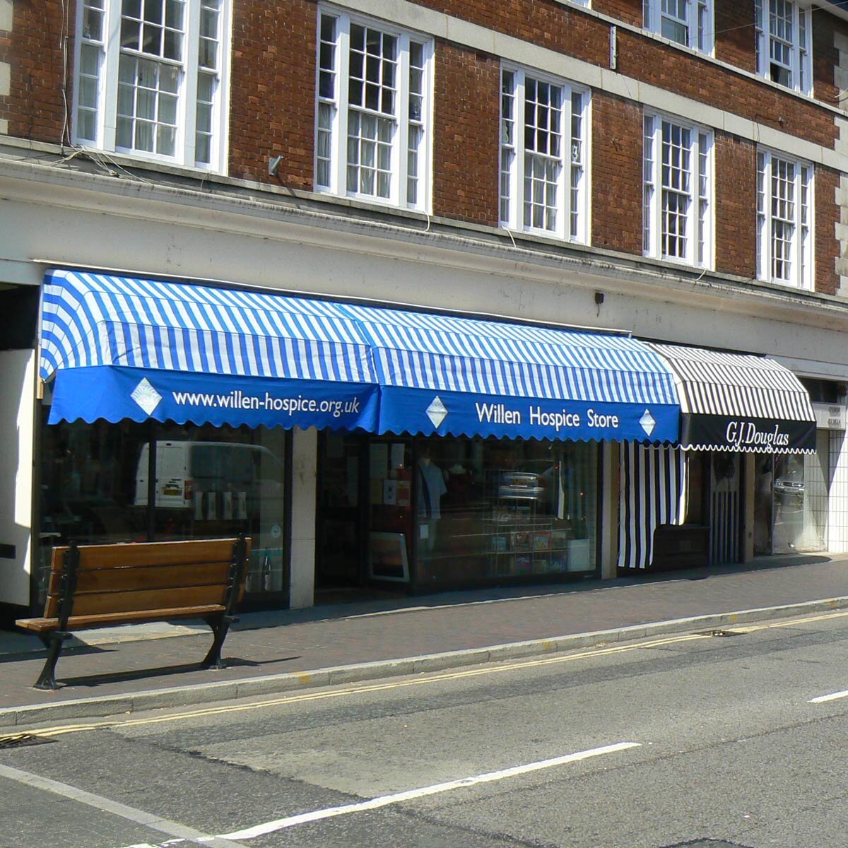 Dutch Canopy with Signage