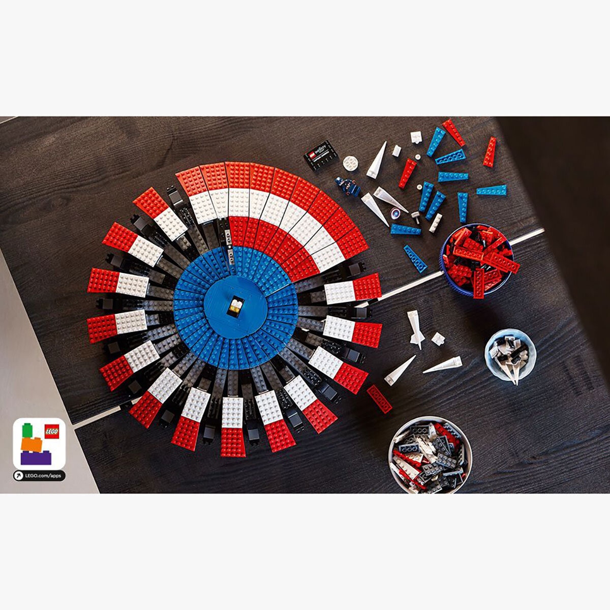 Buy LEGO Marvel Captain America's Shield Parts Image at Costco.co.uk