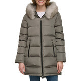 DKNY Ladies Long Coat