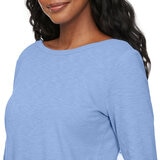 Kirkland Signature Ladies Boatneck Tee in Blue Kirkland Signature Ladies Boatneck Tee in Blue