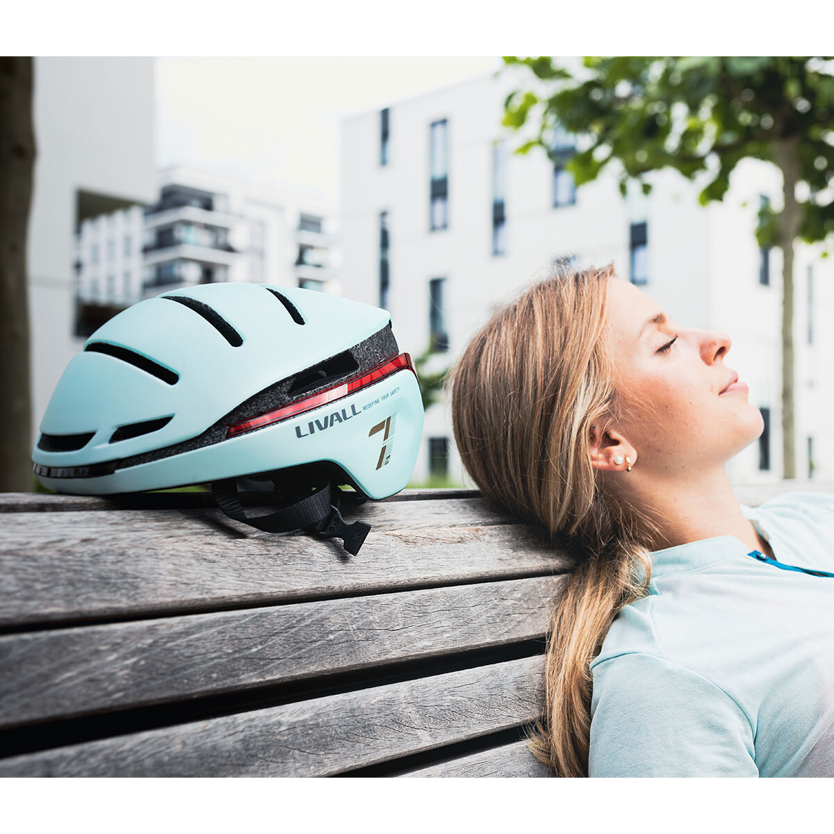 Image for Livall Helmet in Mint