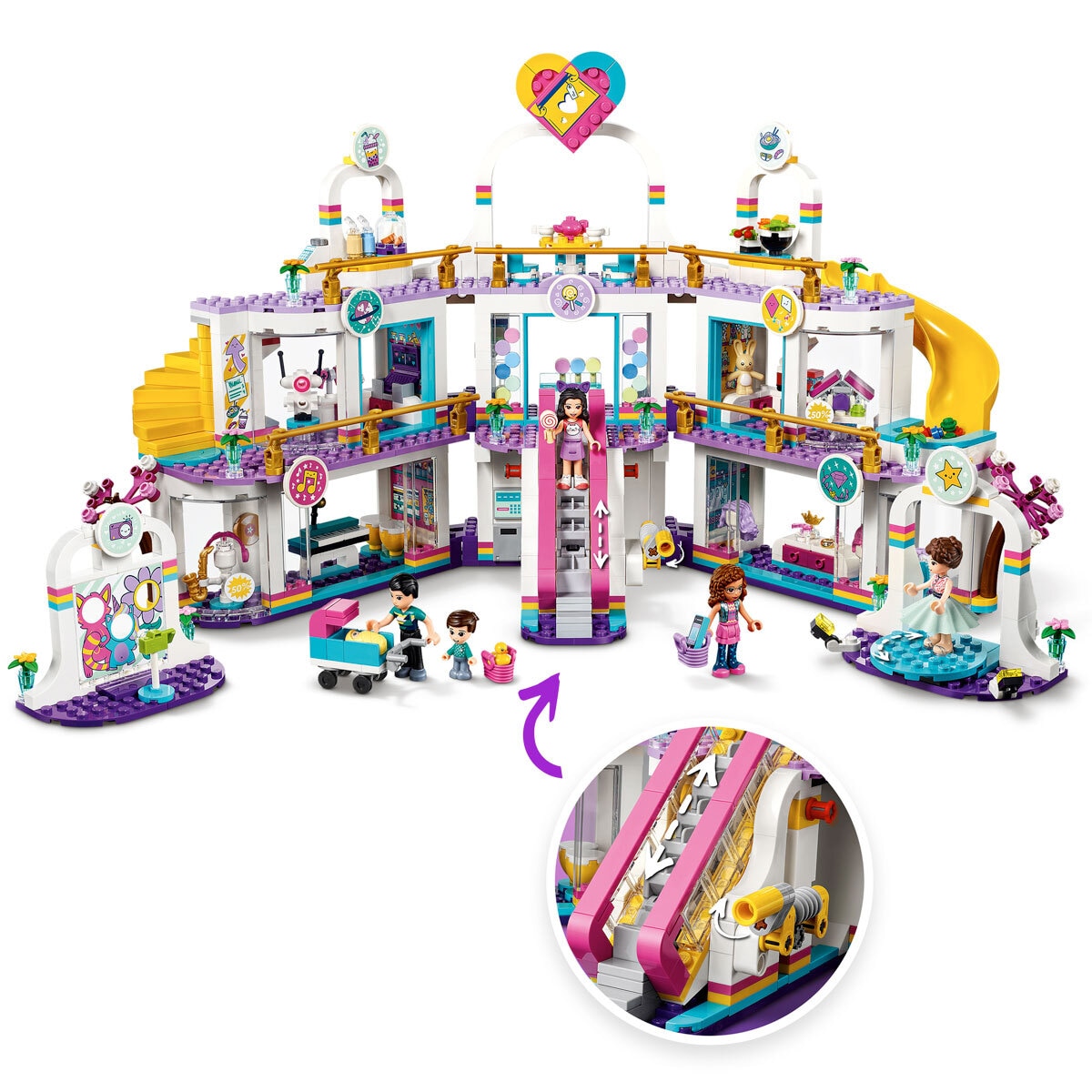 LEGO Friends Heartlake City Shopping Mall - Model 41450 (8+ Years)