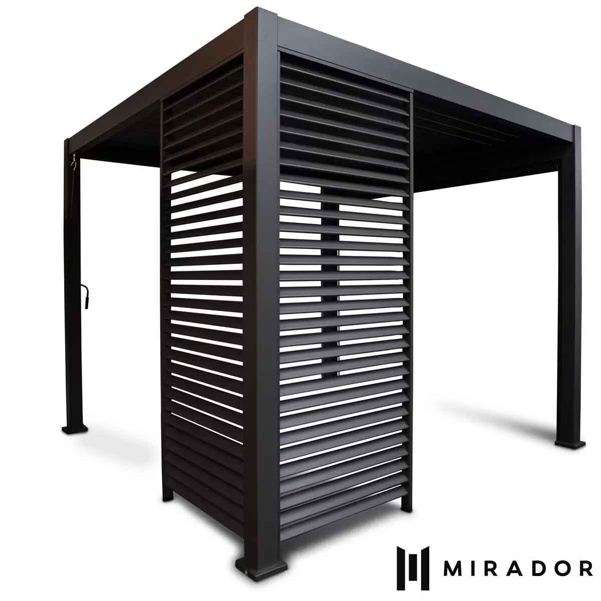 Mirador Louvered Wall (3 x 1m Width Sections) 