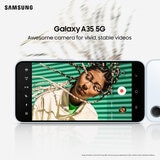 Buy Samsung Galaxy A35, 128GB Sim Free Mobile Phone in Awesome Iceblue, SM-A356BLBBEUB at costco.co.uk