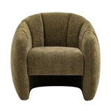 Gallery Atella Moss Green Bouclé Tub Chair